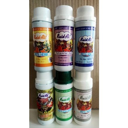 obat ikan anti chlorine anti clorin-anti hexa-anti ich-anti algae-anti alga-anti kutu 100 ml