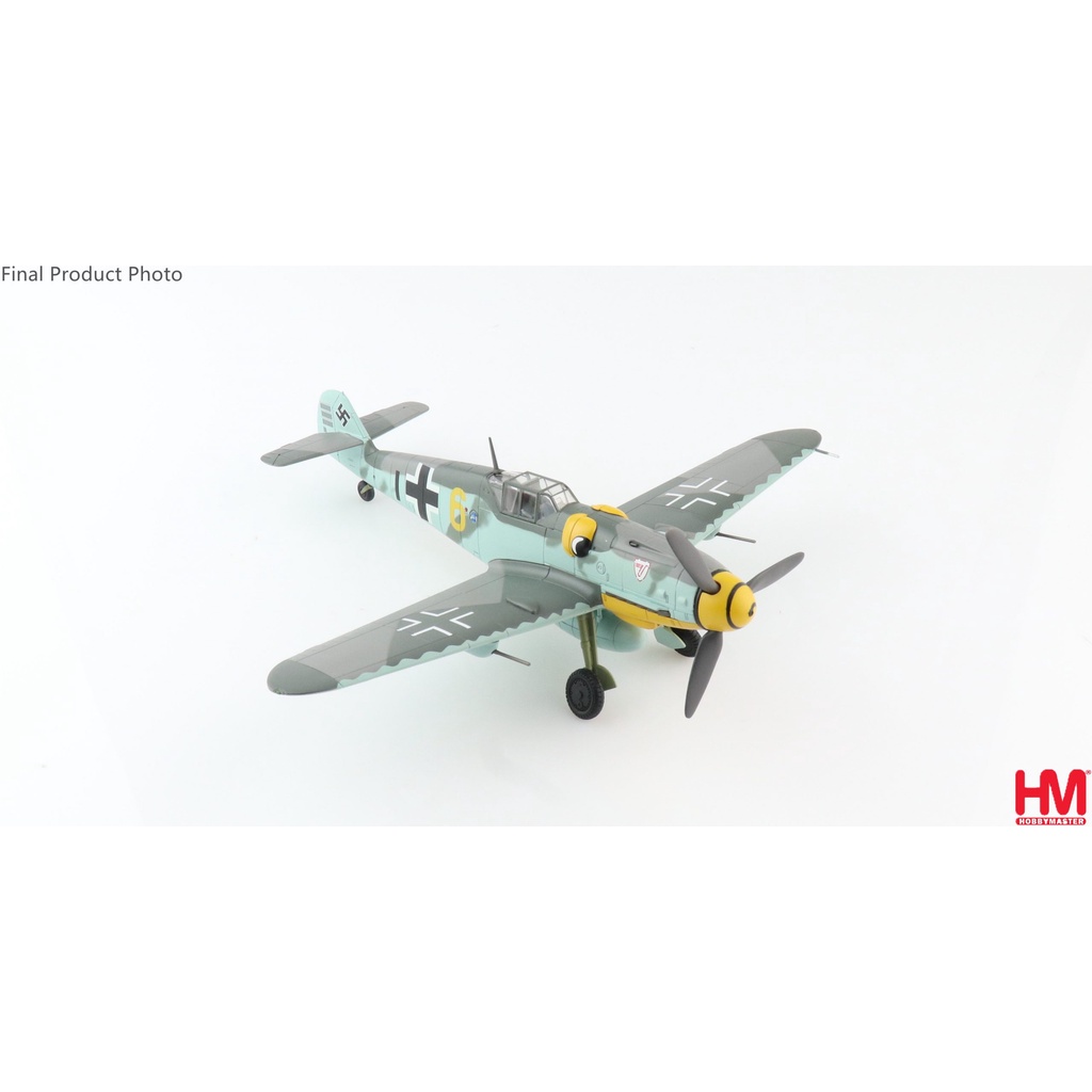 Hobby Master HA8752 BF 109G-6 Yellow 6 Germany 41355