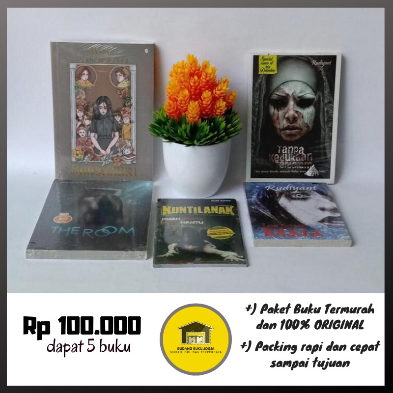 PAKET 5 BUKU Novel Sunyaruri - Risa Saraswati
