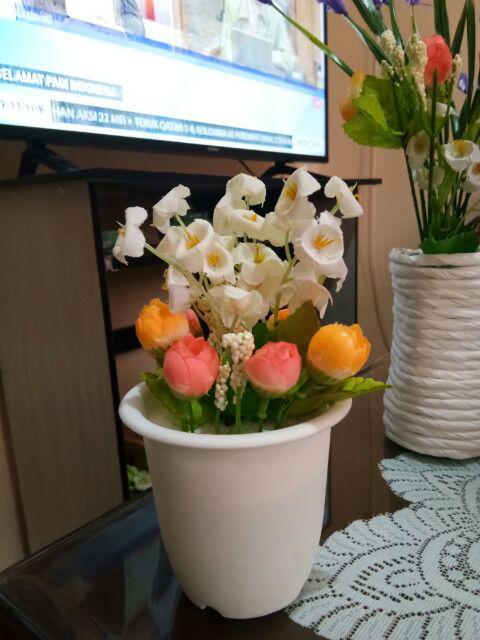 Bunga Mawar Kuncup Mini Artificial 8070 K34