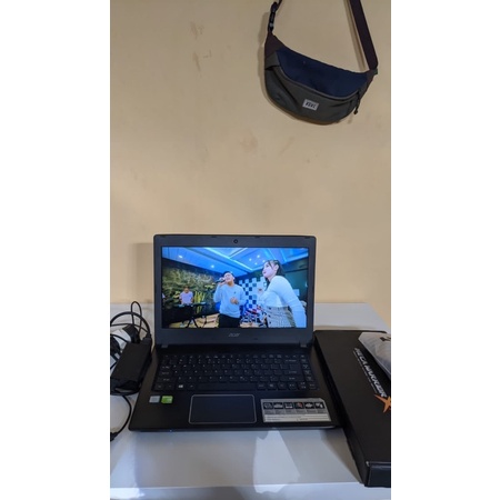 Acer e5 475g  i5 - Laptop Pelajar Gaming Editing (full upgrade)