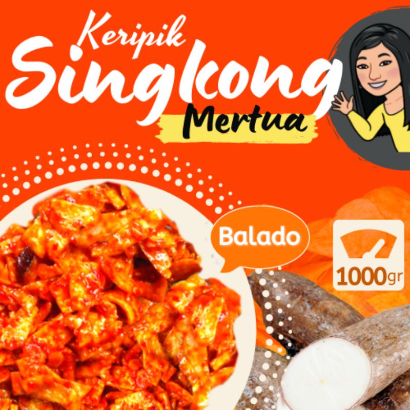 

keripik singkong balado1 kg