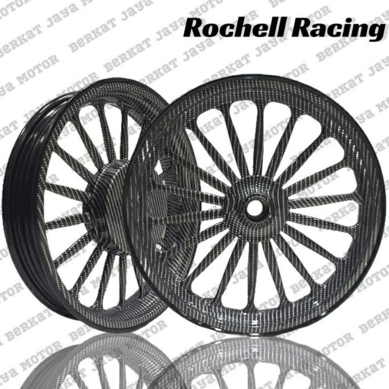 Velg Rochell Dyt Series Copy Daytona Mio J M3 Beat Vario 125 Carbon - Beat FI/Esp