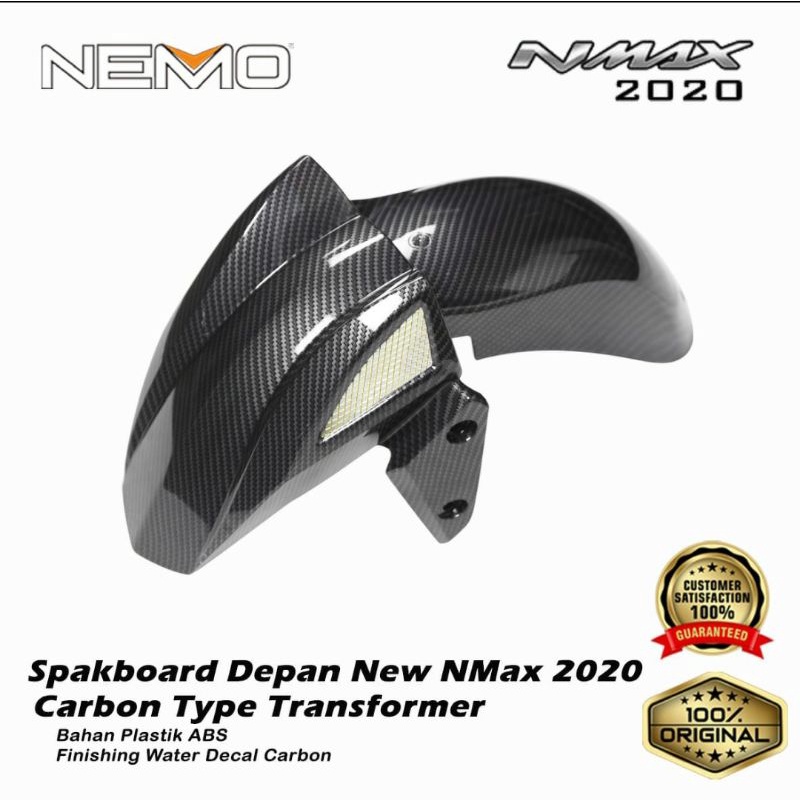 Spatbor depan nmax new karbone nemo type tranformal