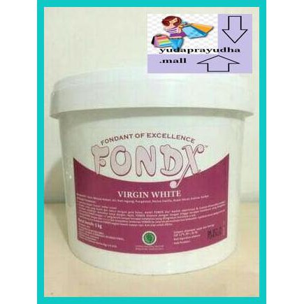 

54Etr7U- Fondx Virgin White, Fondant 5Kg (Khusus Gojek, Jne Jangan Atc) 9Uhhjt7-