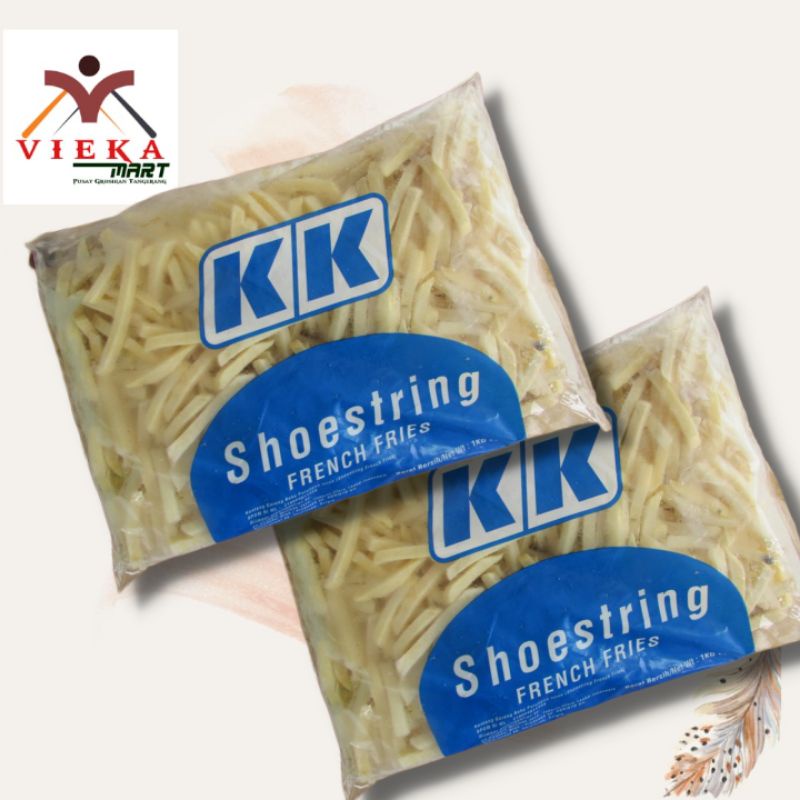 KK kentang Shoestring 1kg | Kentang Goreng | Kentang Beku