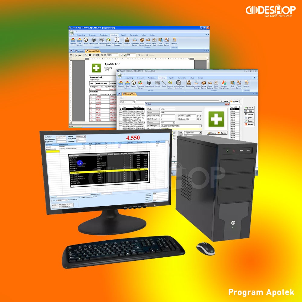 Program Aplikasi Fpos Apotek Software Kasir Apotek Original