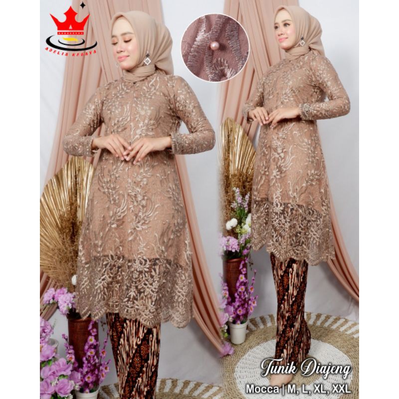  BUSUI  FRIENDLY KEBAYA  MODERN BAJU KEBAYA  KEBAYA  TULLE 