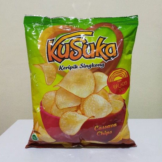 

Kusuka Keripik Singkong Balado 180gr