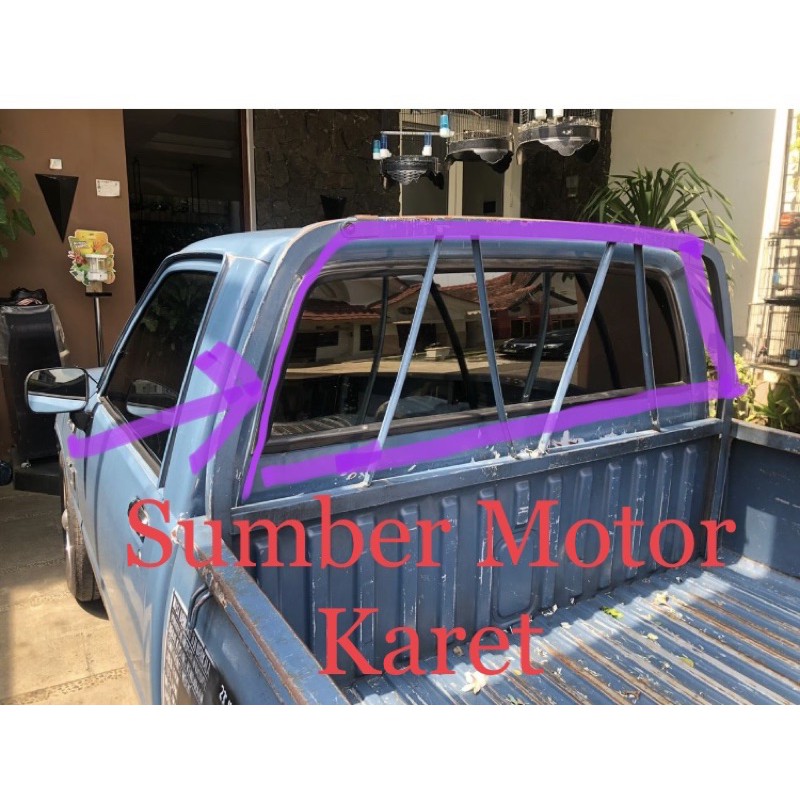 Karet Kaca Belakang Chevrolet Luv KBD 26 Pick Up