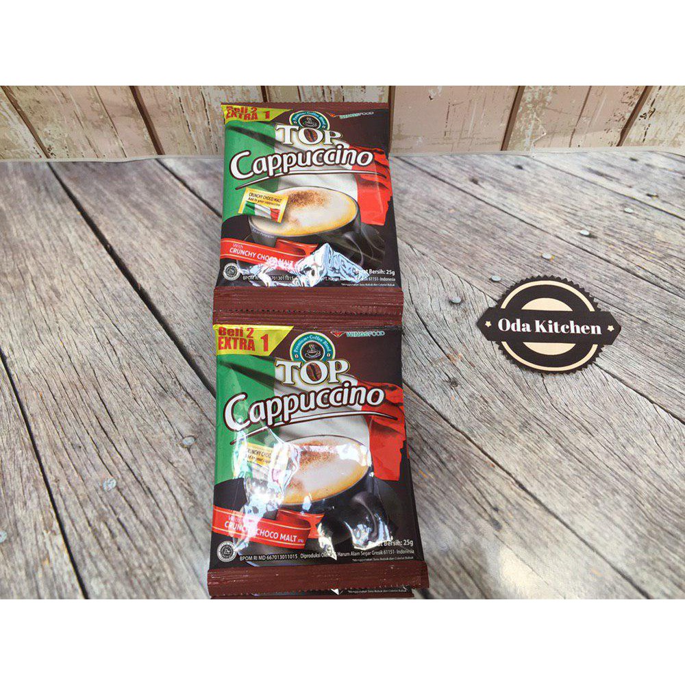 TOP COFFEE KOPI CAPPUCCINO RENCENG 15X25gr