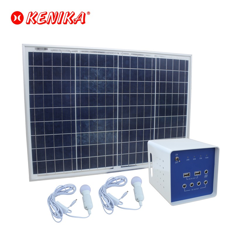 Jual Paket Murah DC Generator Solar 100W Baterai Lithium Kenika DP100 ...