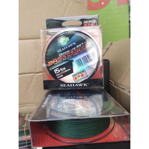 senar pe seahawk bass Hunter 150m