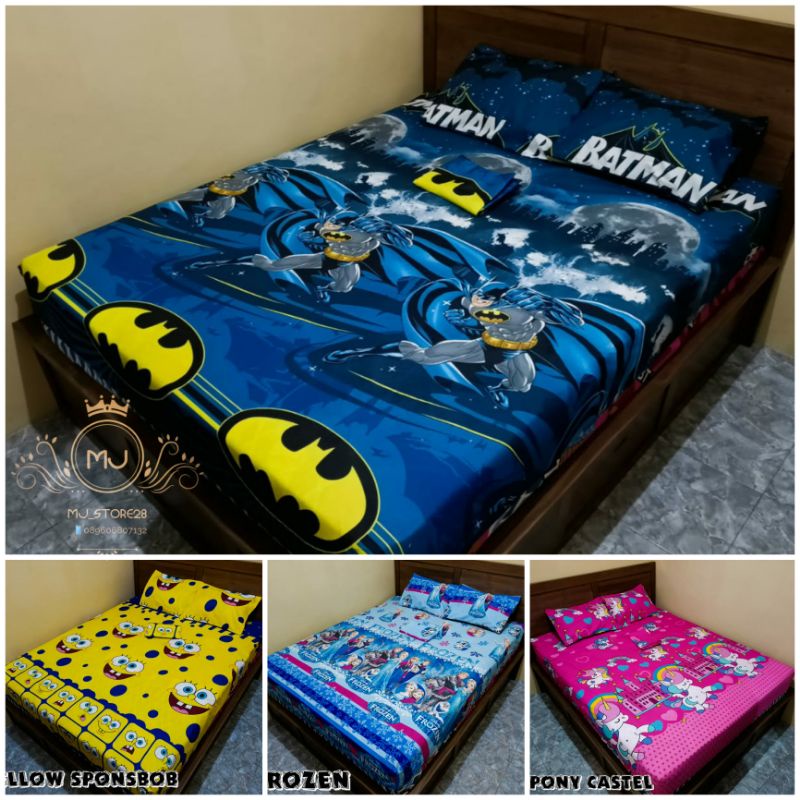 Sprei Motif Karakter Anak Uk (160x200 / 180x200)