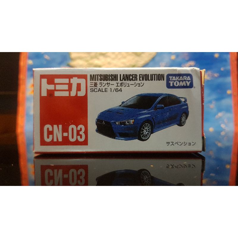 Tomica Mitsubishi Lancer Evolution X (CN-03)
