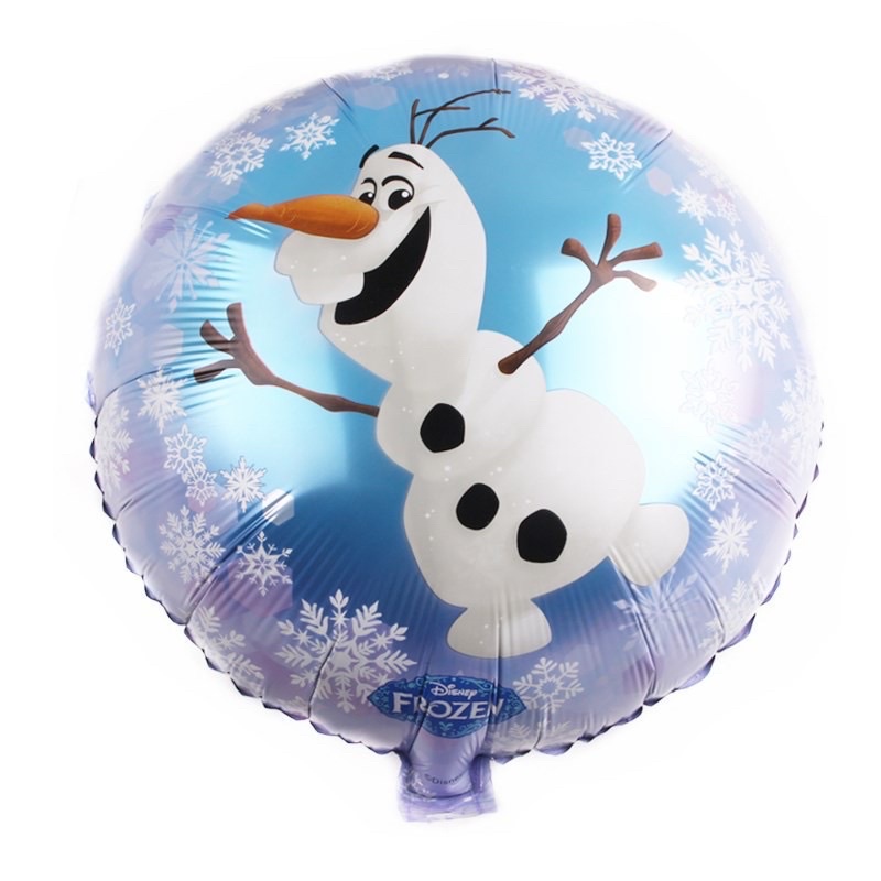 Balon Bulat Frozen / Olaf