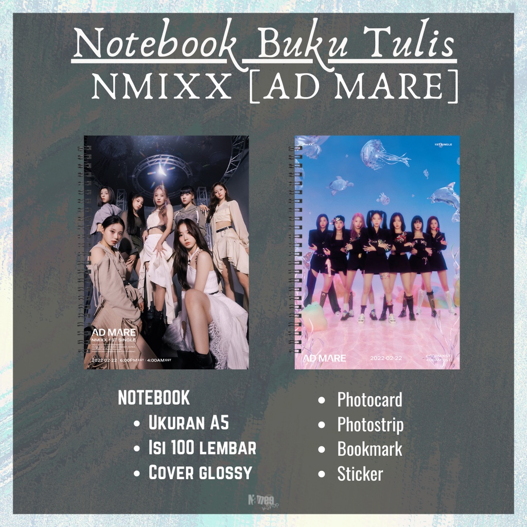 

NMIXX Notebook AD MARAE