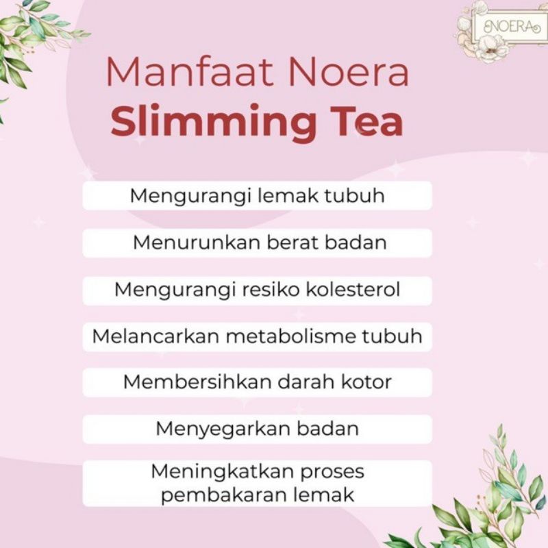 NOERA SLIMMING TEA slimingtea slim tea teh diet herbal