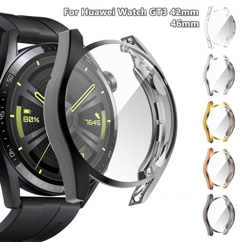 Casing Soft Case Silikon TPU Untuk Huawei Watch GT3 2 46mm 42mm GT 2 Pro 2e Runner