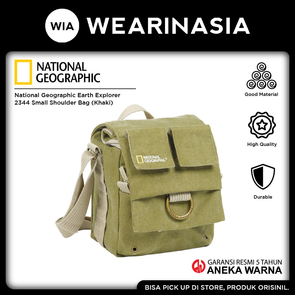 National Geographic Earth Explorer Camera Small Shoulder Bag Original