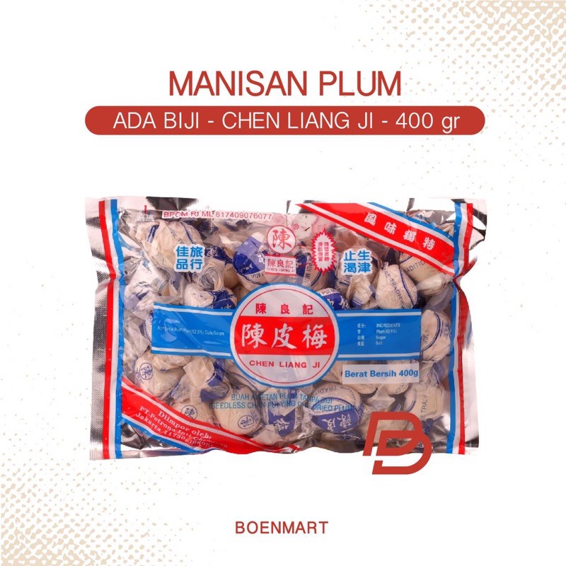 

Manisan Plum CLJ Chen Pi Mei 400 g