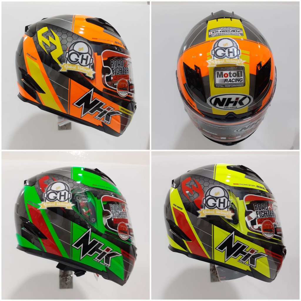 HELM NHK RX9 NAVY NHK RX-9 NAVY NHK RX NINE NAVY DOUBLE VISOR