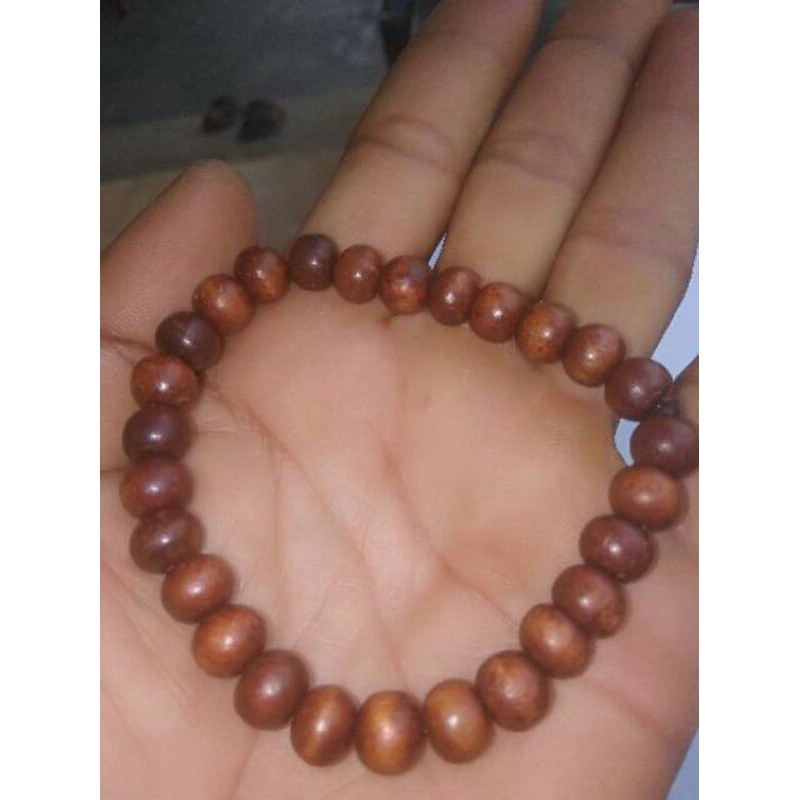Gelang kayu stigi laut asli 7mm gelang setigi laut asli gelang kayu stigi murah gelang kayu langka