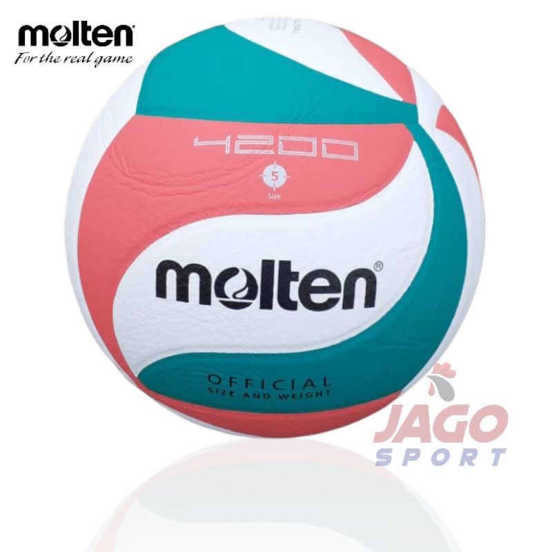 Bola Volly Original Molten 4200 - Ball Volleyball Size 5 - Bola Voli Asli FIVB - Haikyuu Hinata Moti