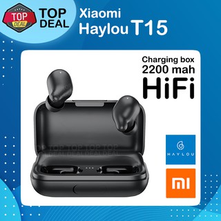 Xiaomi Haylou T15 TWS Headset Wireless Earphone Bluetooth