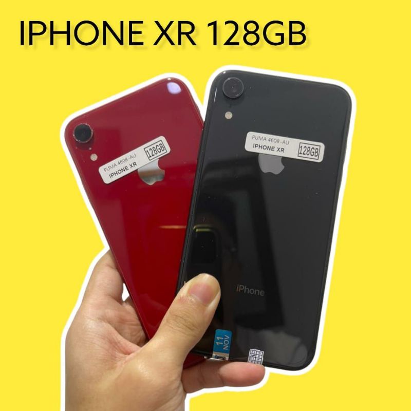 apple iphone xr 64gb 128gb 256gb second mulus fullset oem ex inter original like new bergaransi jaminan 100 original bisa cod