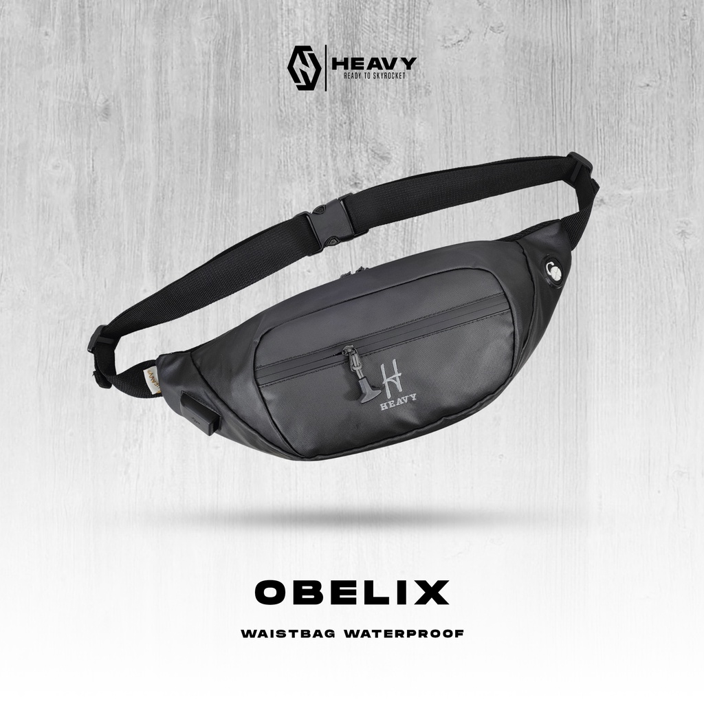 [HEAVY.BAG] TAS PINGGANG HEAVY | TAS WAISTBAG HEAVY WATERPROOFF