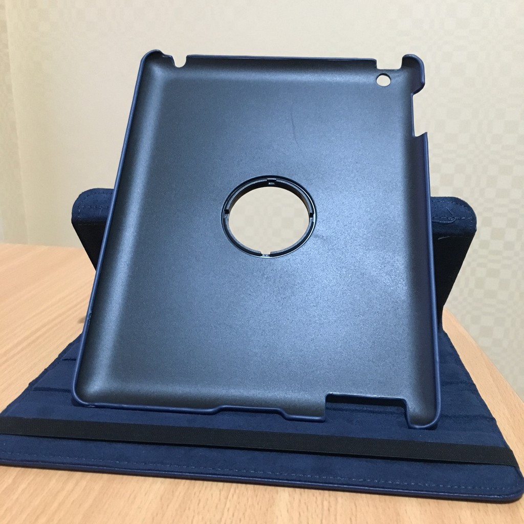 IPAD 2 / 3 / 4 PREMIUM ROTARY STANDING LEATHER CASE (AUTOLOCK)