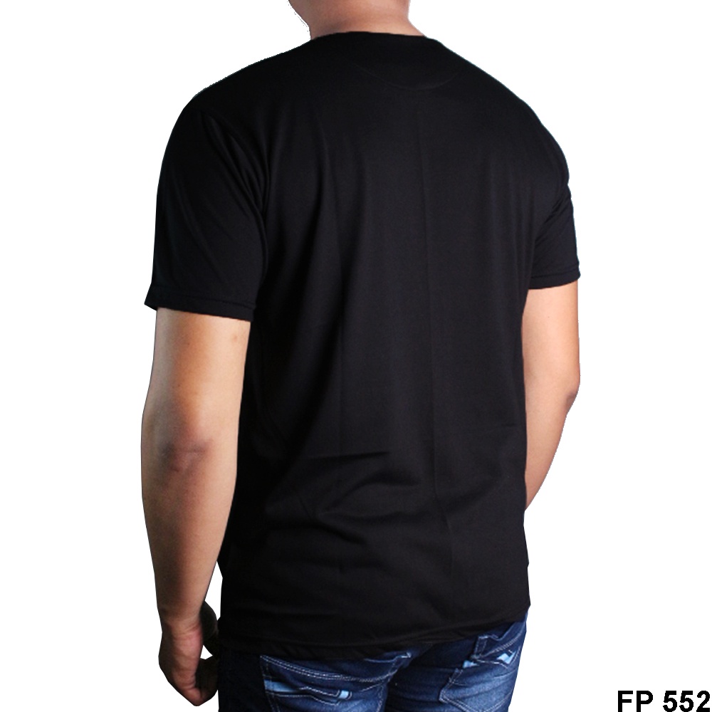 Kaos Vneck Pria Lengan Pendek Distro