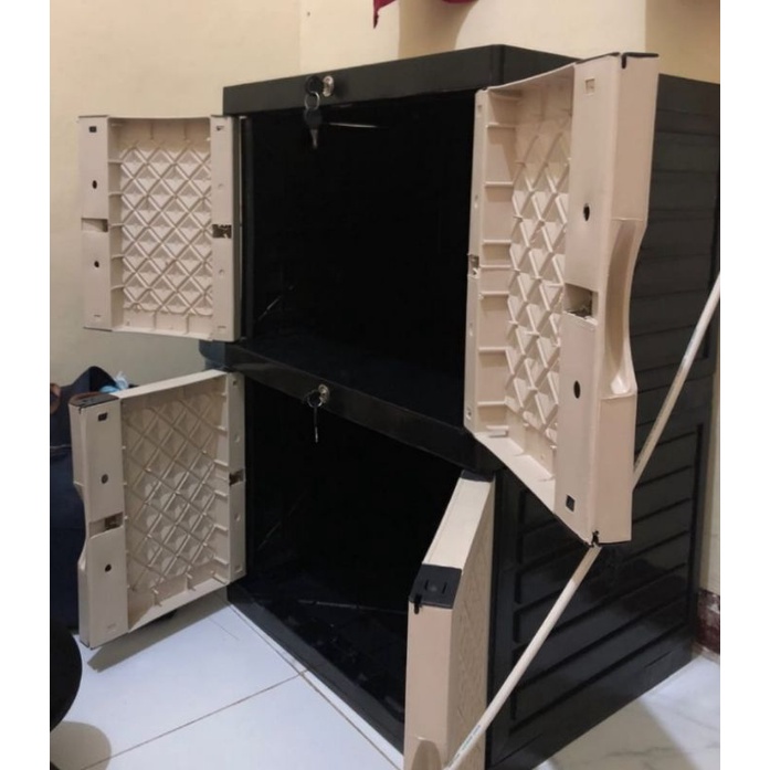 Lemari PLastik AQUOSE MINI Susun 2