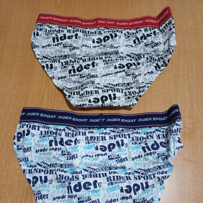 Celana Dalam Pria Rider Sport Single Jersey R382B Isi 2