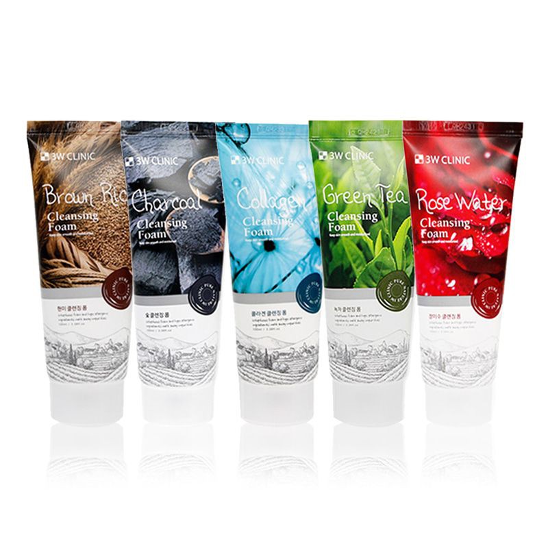 3W CLINIC CLEANSING FOAM 100 ML