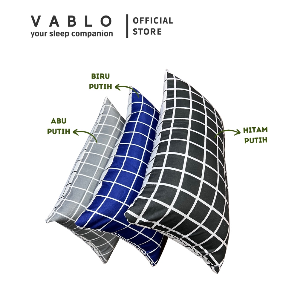 Vablo Bantal Mini Motif Monochrome Memory Foam - Uk 30x50CM