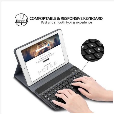 Samsung Galaxy Tab A 8 2019 With S Pen P205 Bluetooth Keyboard Casing Wireless Case Keyboard