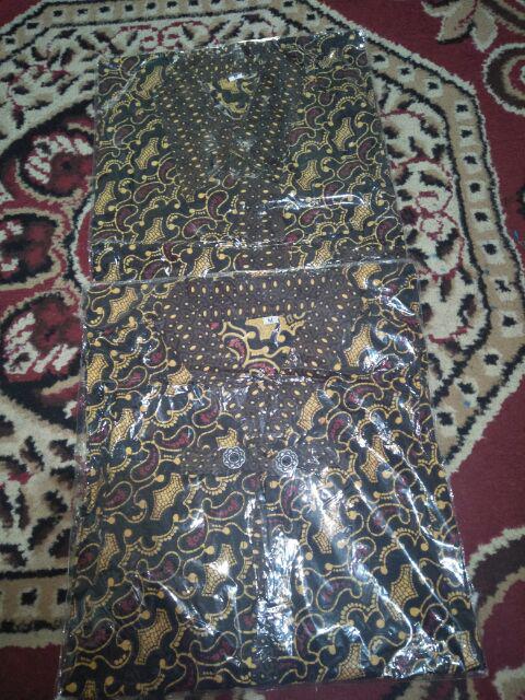 Keluarga Batik Couple Sarombit Seragaman Kondangan Tanah Abang Wanita Murah Princess Azkana Sogan