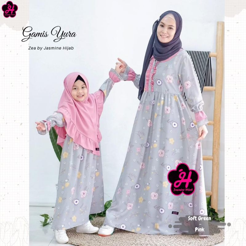 Gamis couple Yura By Jasmine Hijab