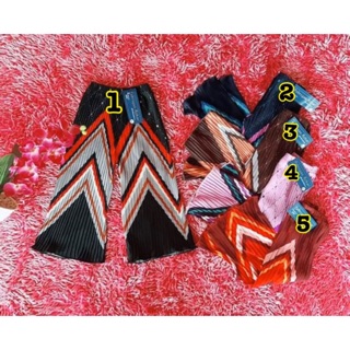  Celana  kulot  plisket  zig zag anak  Shopee Indonesia