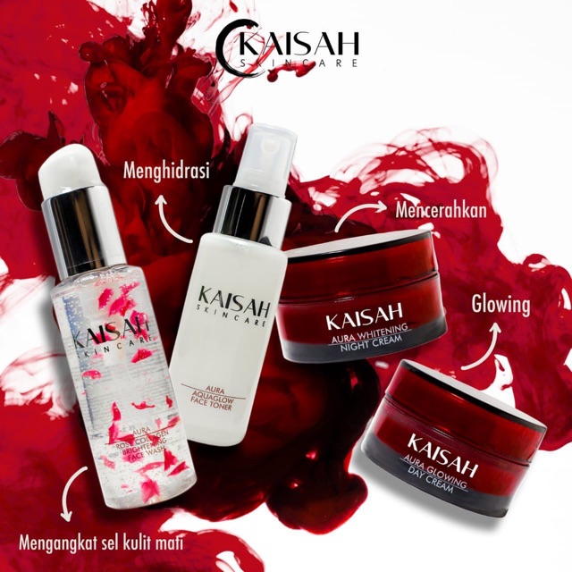 KAISAH SKINCARE PAKET AURA WHITENING