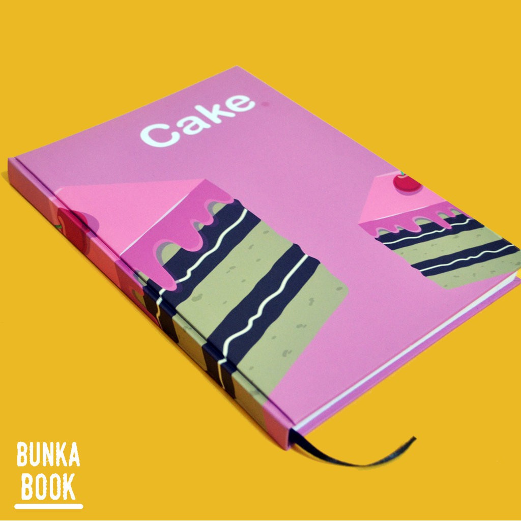 

Note Book Hardcover Doodle Cake Ukuran A5 Jurnal Agenda Planner Gift Couple