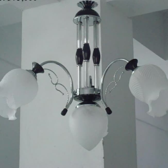 LAMPU GANTUNG/HIAS/MINIMALIS/BUNGA/KEMBANG 3+1 LAMPU