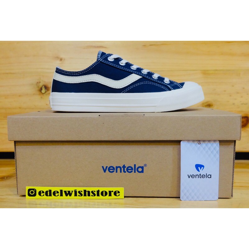 Sepatu Distro || Keren || Pria Wanita || Ventela Public Low (Navy).