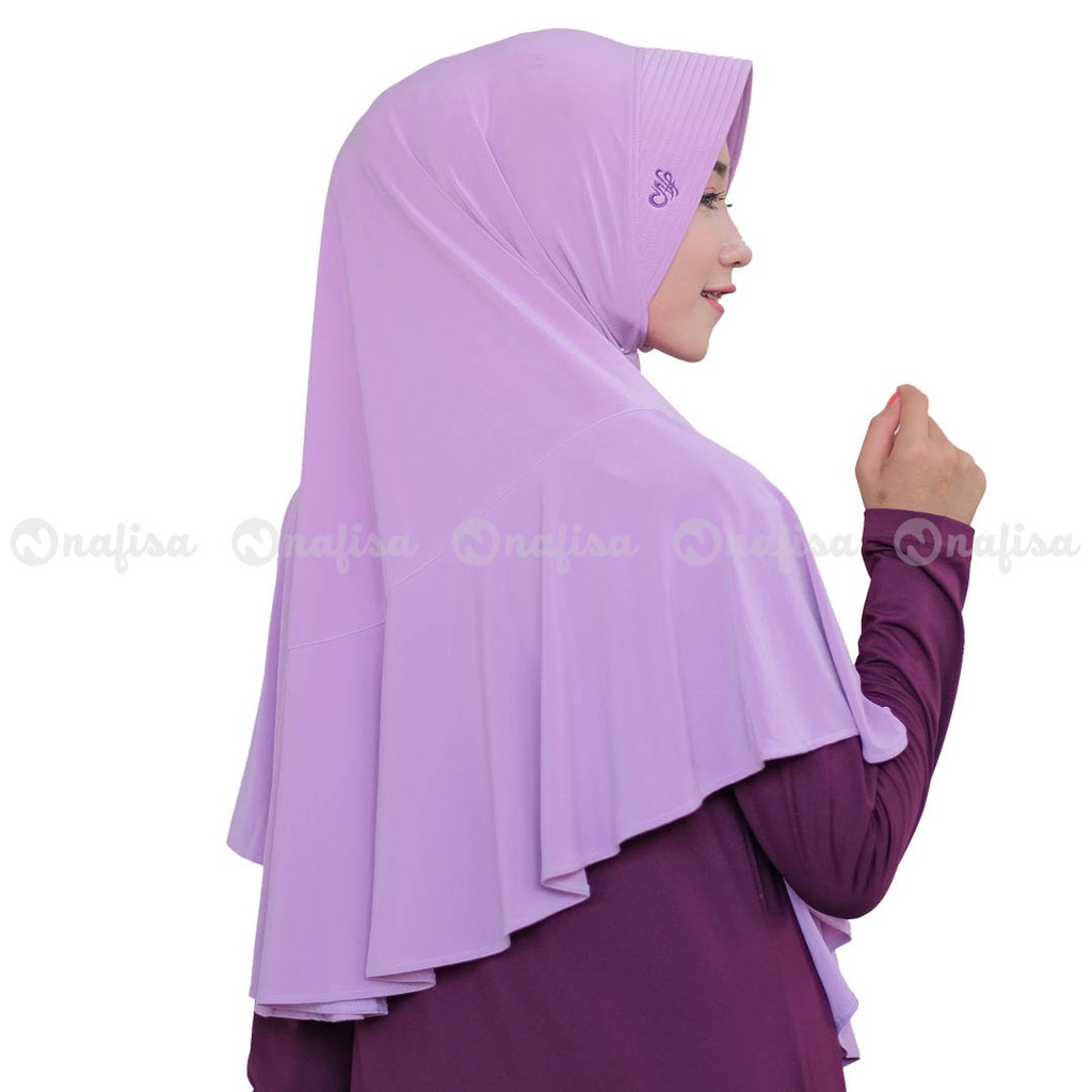 Jilbab Nafisa Lynda/Hijab Murah/Kerudung instan/Berkualitas