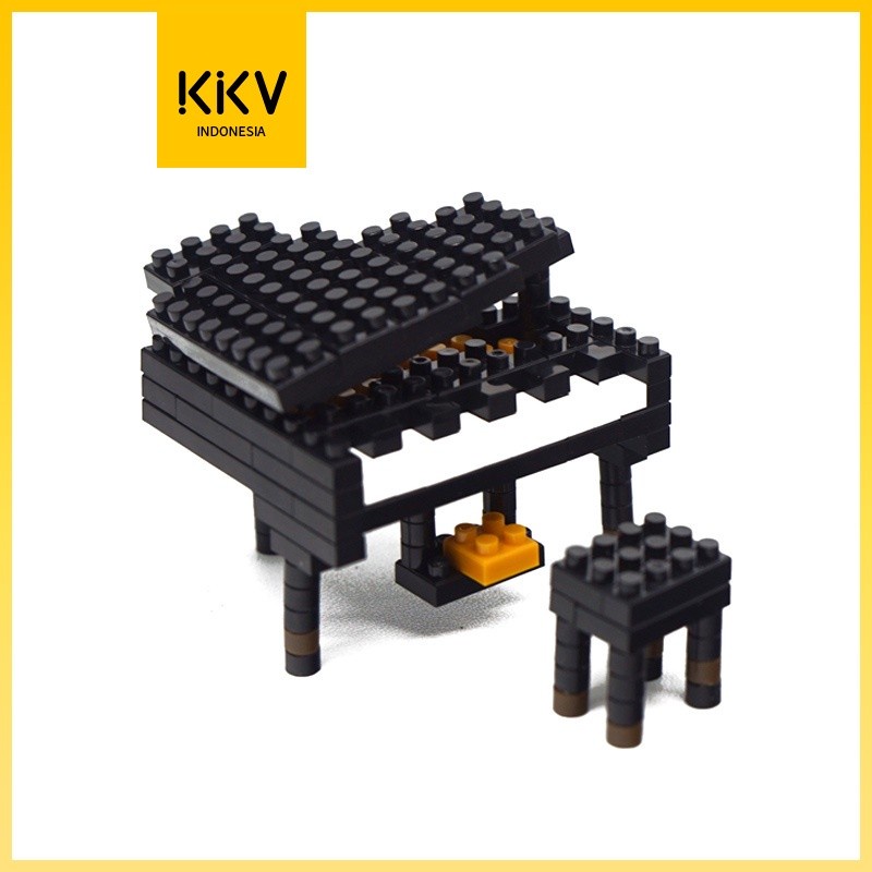 KKV - Jike Building Blocks / Mainan Balok Susun Lego Alat Musik Kuat - Violin