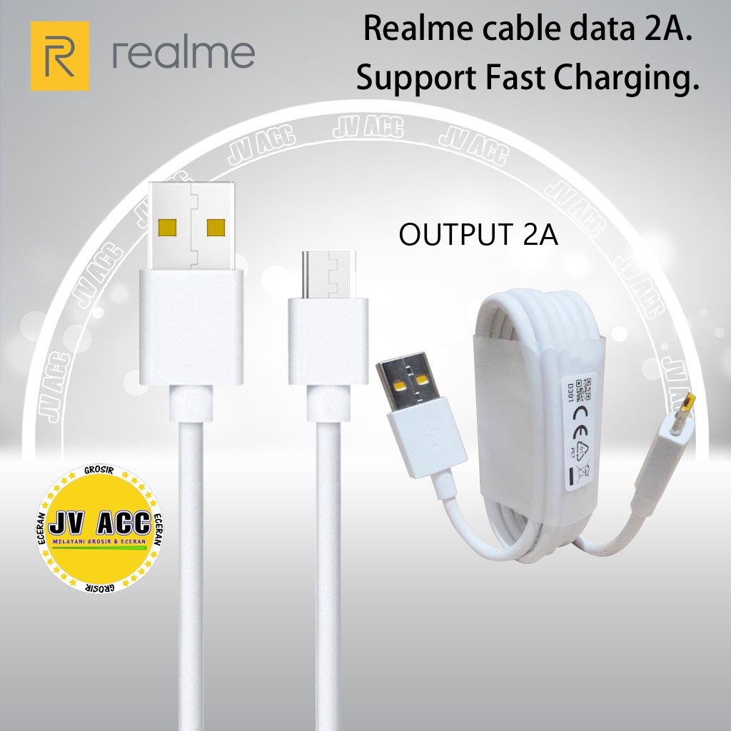 MICRO USB REALME KABEL DATA MICRO USB ORIGINAL 2A