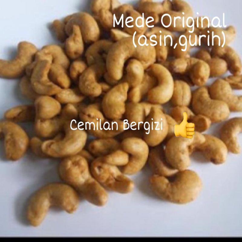 

Kacang Mede goreng original asin gurih