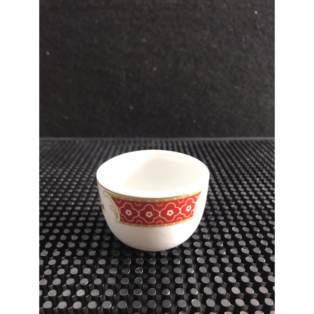 Cangkir Kue Mangkok 60cc atau 60ml / Cangkir Chinese Tea Cup Keramik